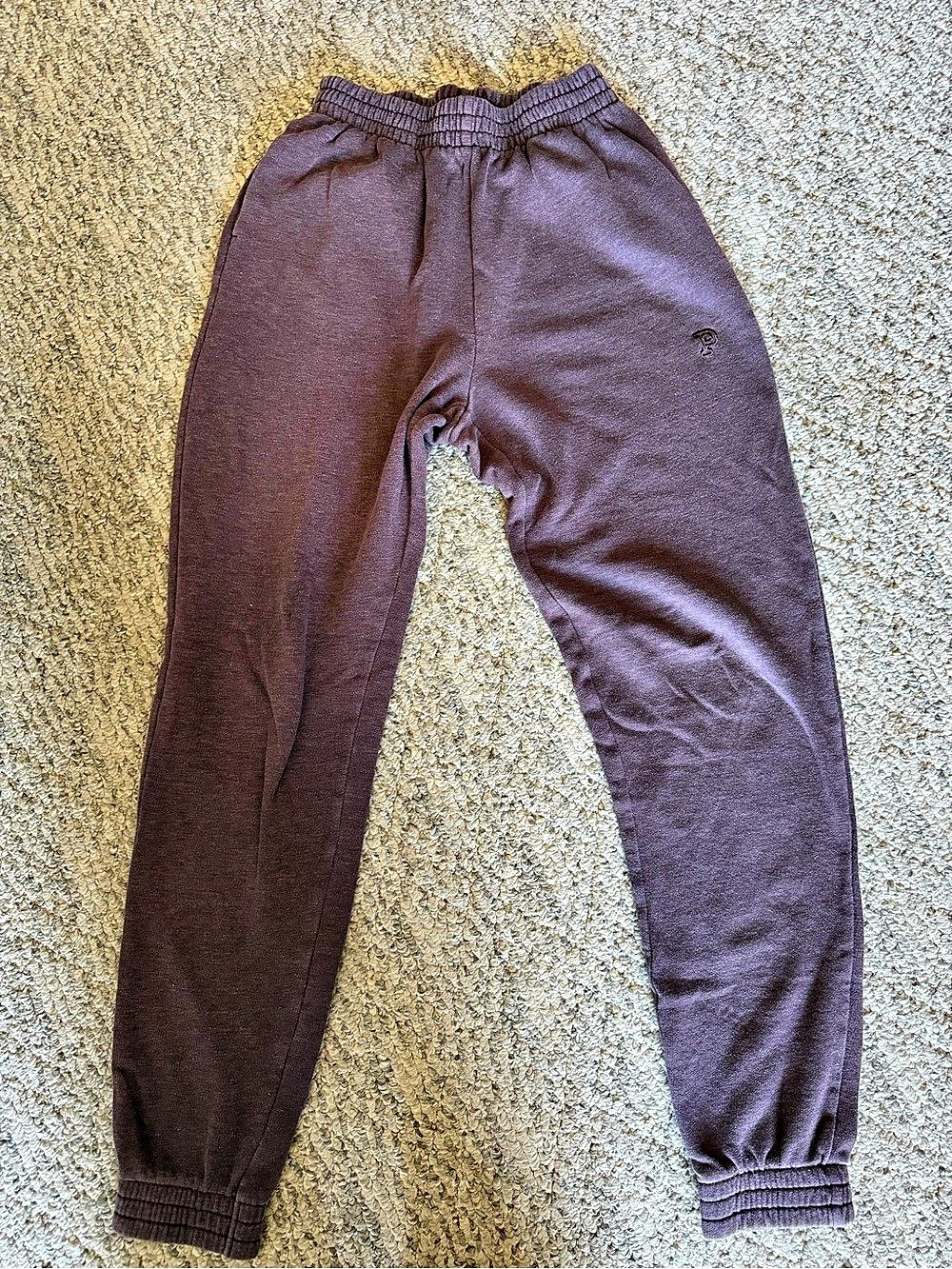 Pink Women's Jogger Pants in Purple